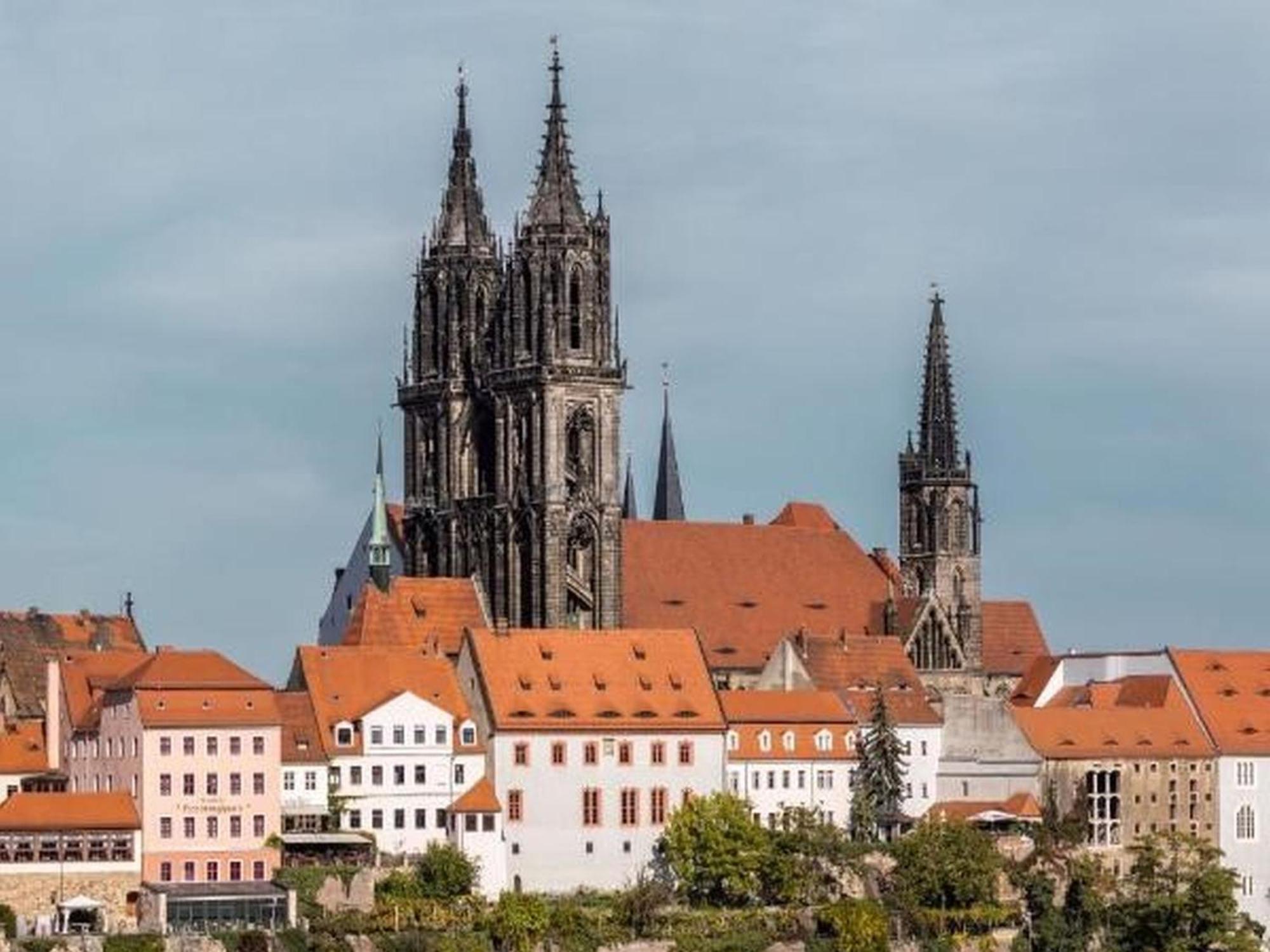 Ferienwohnung Am Theaterplatz Meissen Bagian luar foto